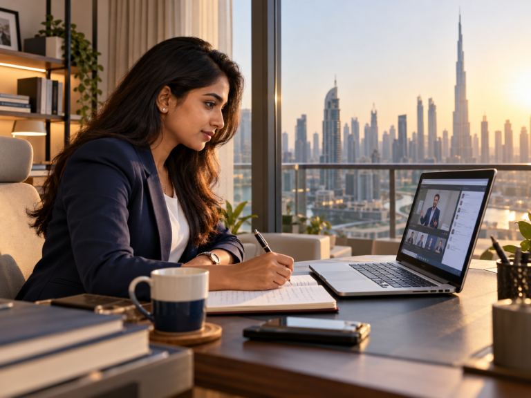 distance education for working professionals UAE